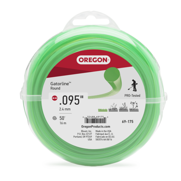 Hilo de nylon Oregon Gatorline redondo de 0,095" (2,4 mm)