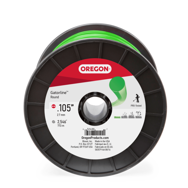 Hilo de nylon Oregon Gatorline redondo de 0,105" (2,7 mm)